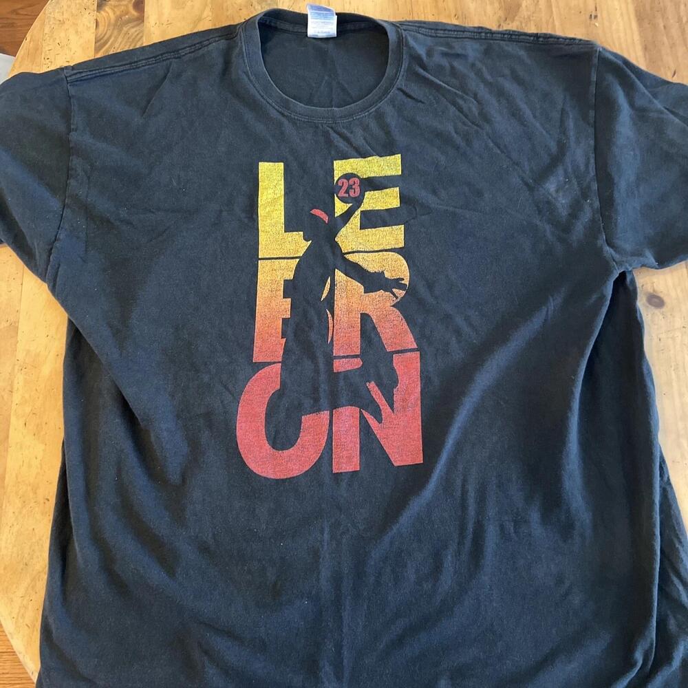 Lebron James T-Shirt Black Rare